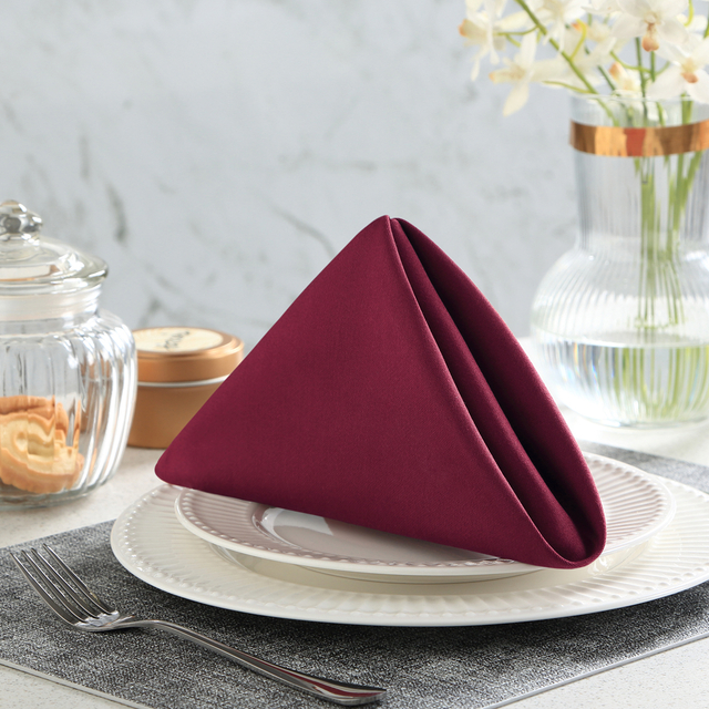 Luxuriously Soft & Hotel Quality Cotton Napkins, Brilliant Fabric Napkins Perfect for Events, Hotel & Home Use (Multi-Color)
